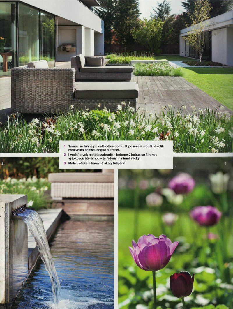 Pruhonice Garden appeared in "Dum a Zahrada" magazine